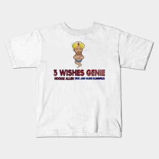 3 Wishes Genie Kids T-Shirt